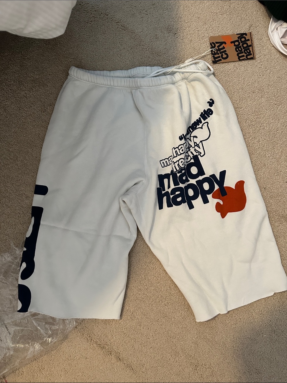 NWT Free City Mad Happy Small Shorts - Picture 2 of 4